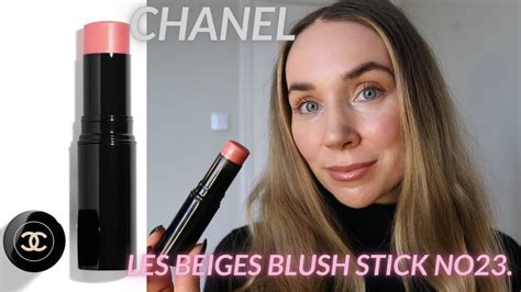 les beiges blush stick chanel|chanel les beiges moisturizing tint.